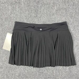 Lululemon Pleat to Street Skirt Black Size 8